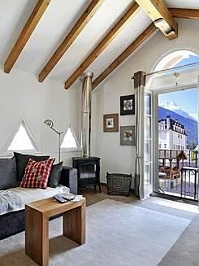 an image of the interior of an apartment living room